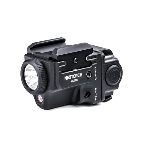 NexTorch - WL22 650 Lumens Sub-compact Rechargeable Tactical Light with Laser Sight