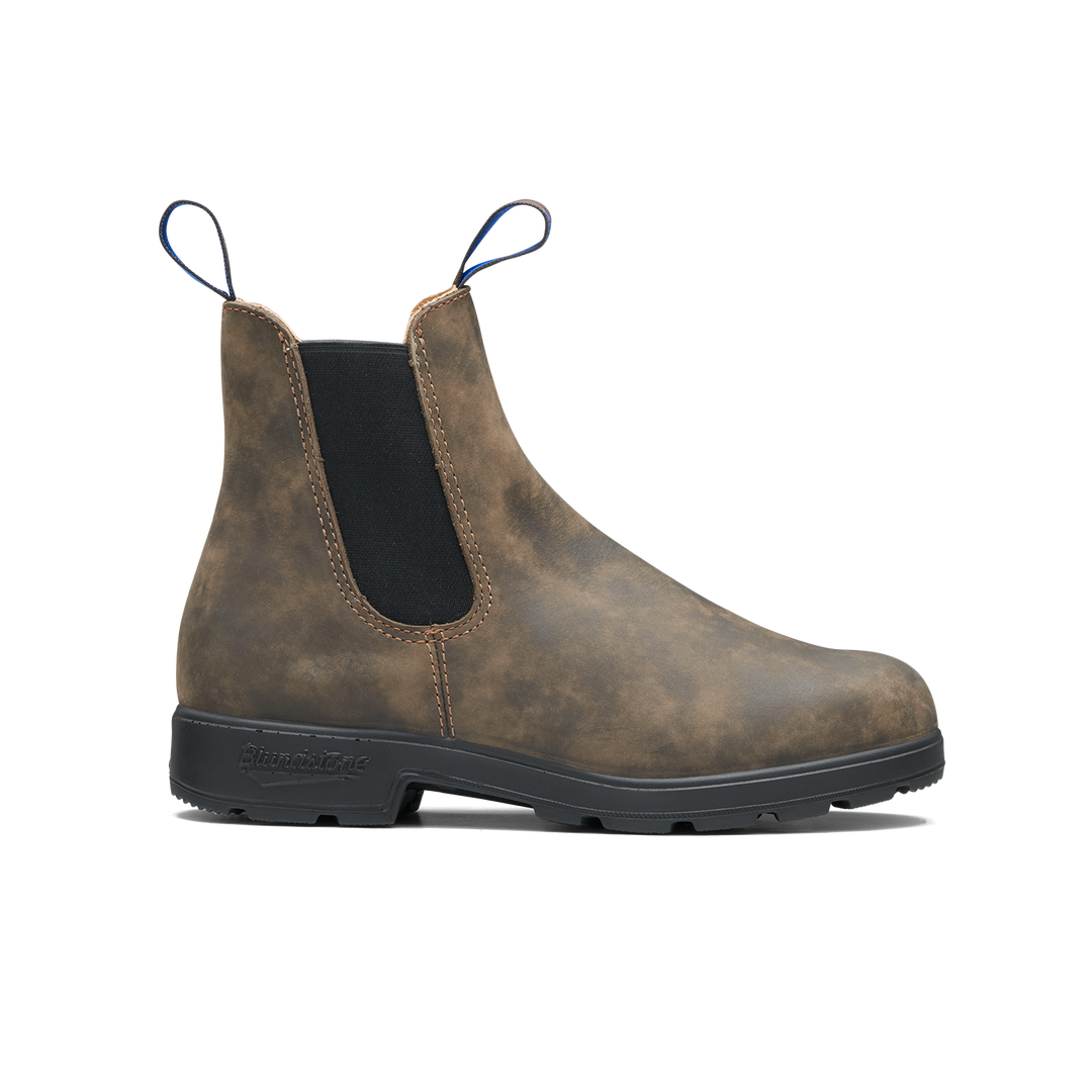 Blundstone #2223 Winter Thermal Women's Originals High Top: Rustic Brown leather construction.