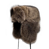 Crown Cap Raccoon – Full Fur Russian w/Ties