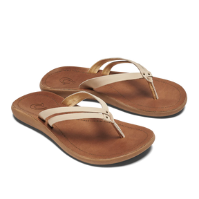 Kāpehe Luana Leather Sandal - Generous underfoot support for all-day comfort.