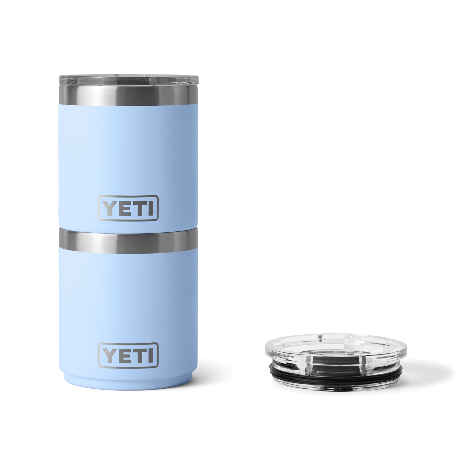 YETI - Intl Rambler 10 Oz Lowball 2.0 - w/ Mag Slider  - Big Sky Blue