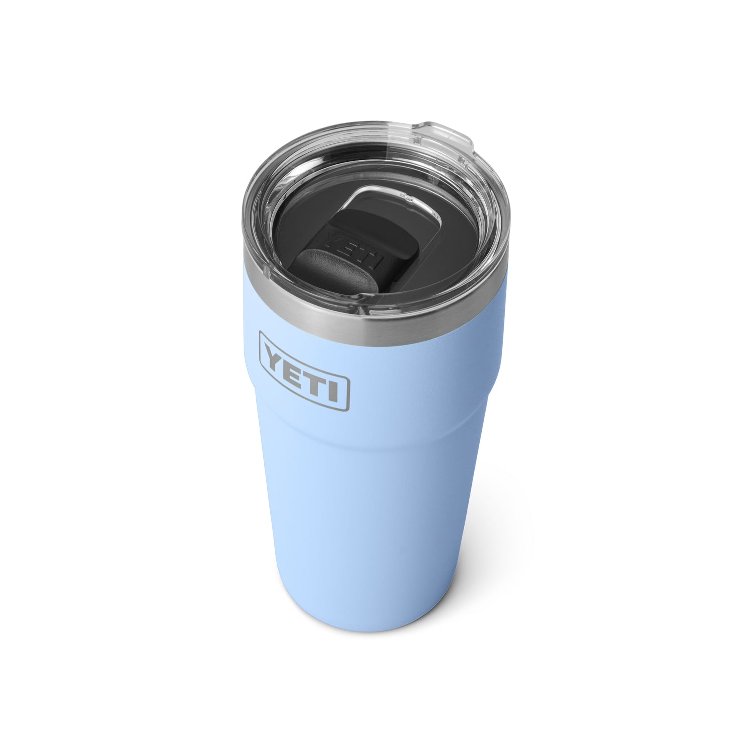 YETI - Rambler 20 oz - Empilable - avec curseur magnétique - Bleu ciel
