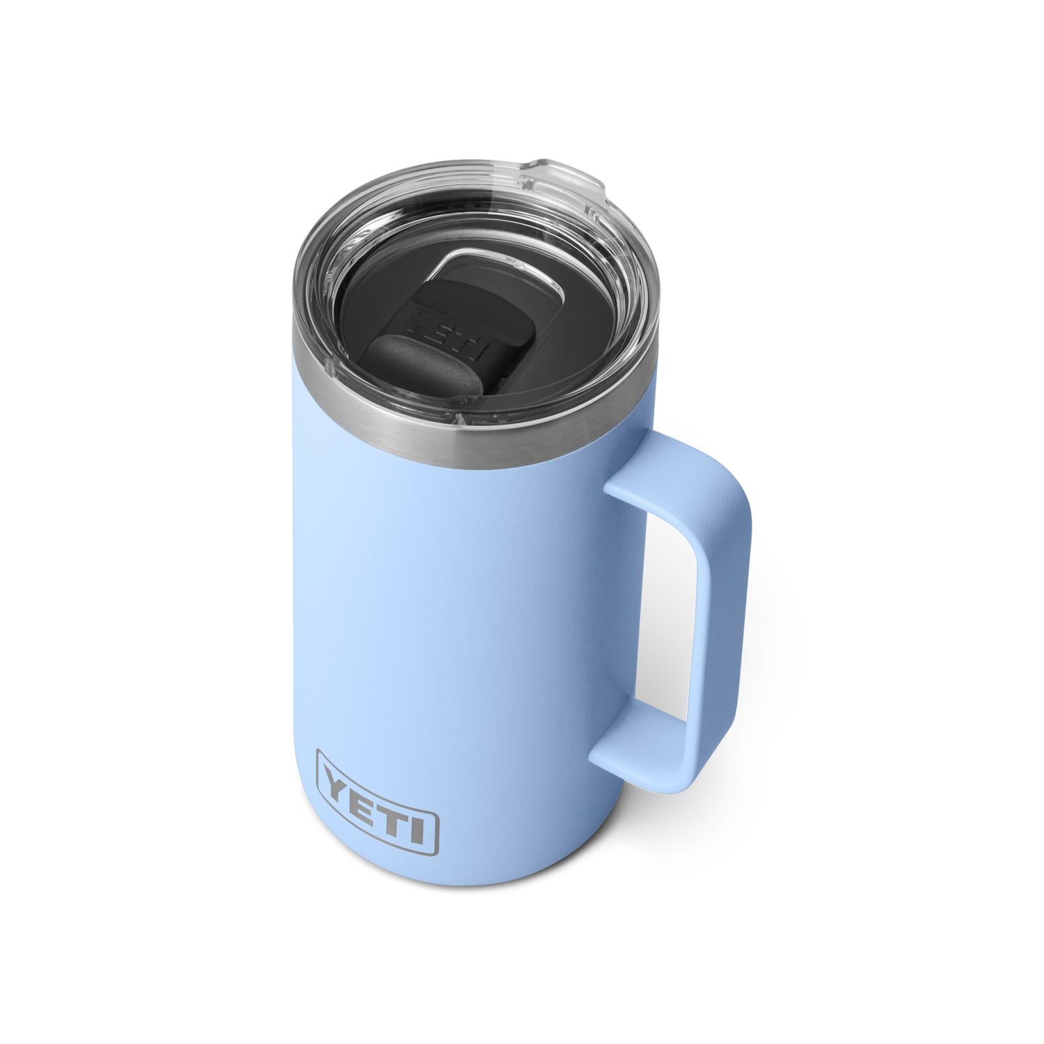 YETI - Tasse Rambler 24 oz - avec curseur magnétique - Bleu ciel
