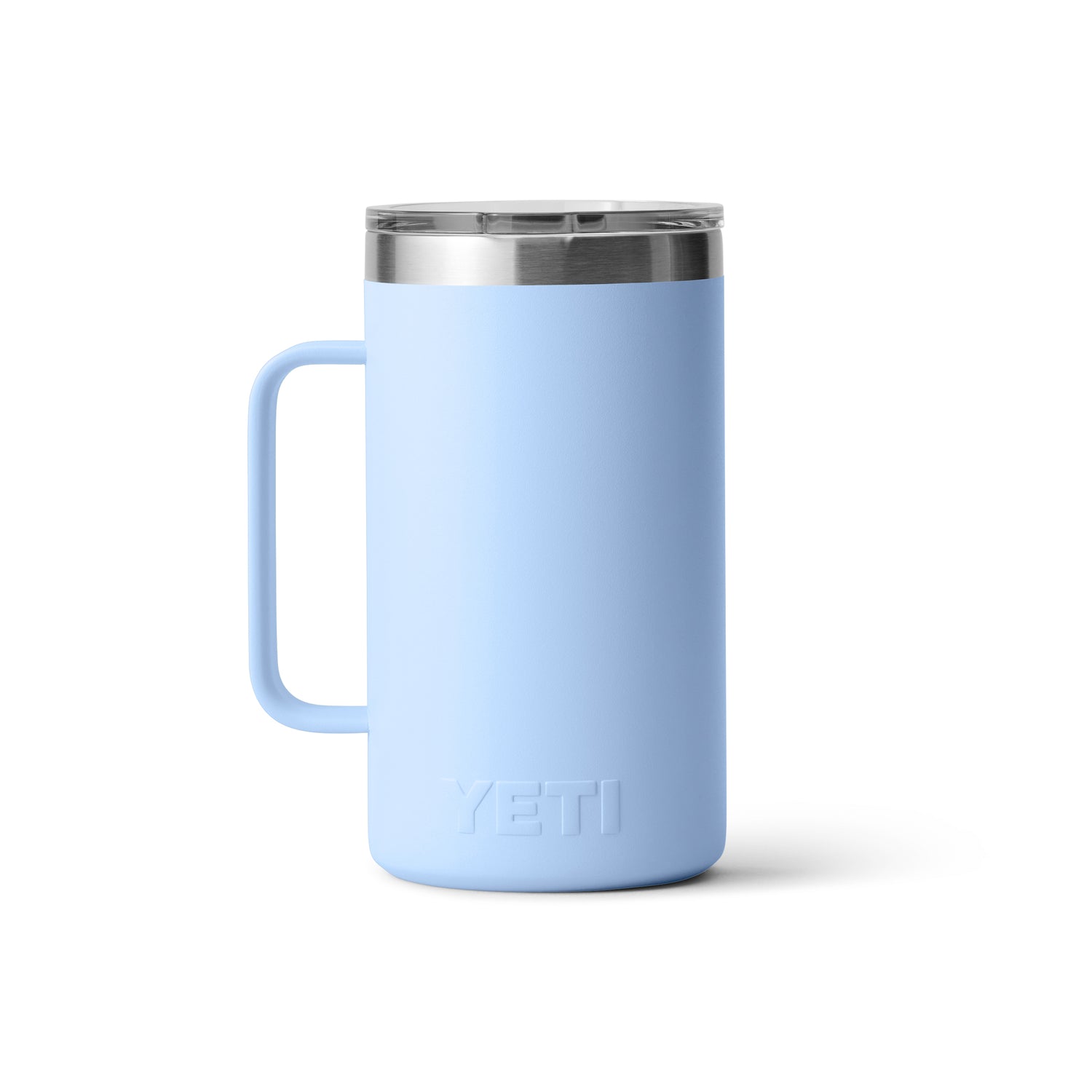 YETI - Tasse Rambler 24 oz - avec curseur magnétique - Bleu ciel