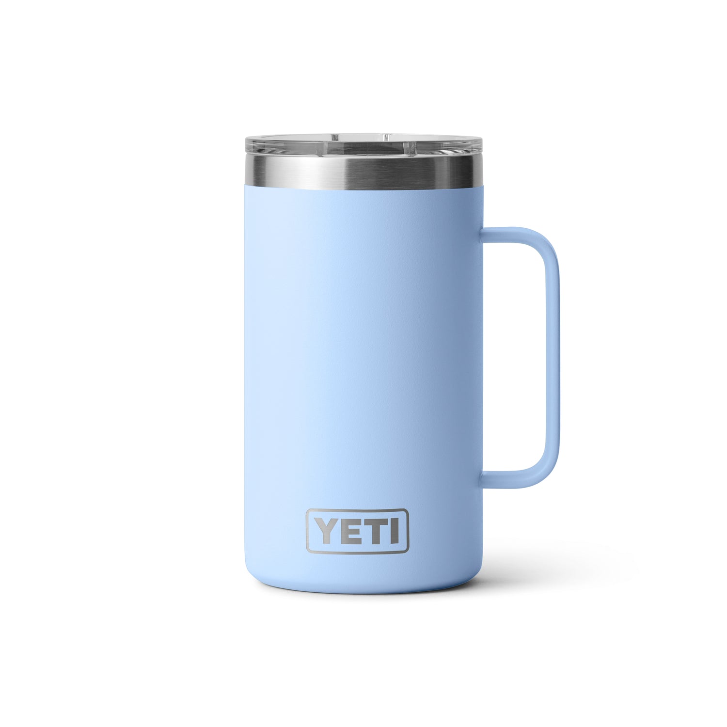 YETI - Tasse Rambler 24 oz - avec curseur magnétique - Bleu ciel