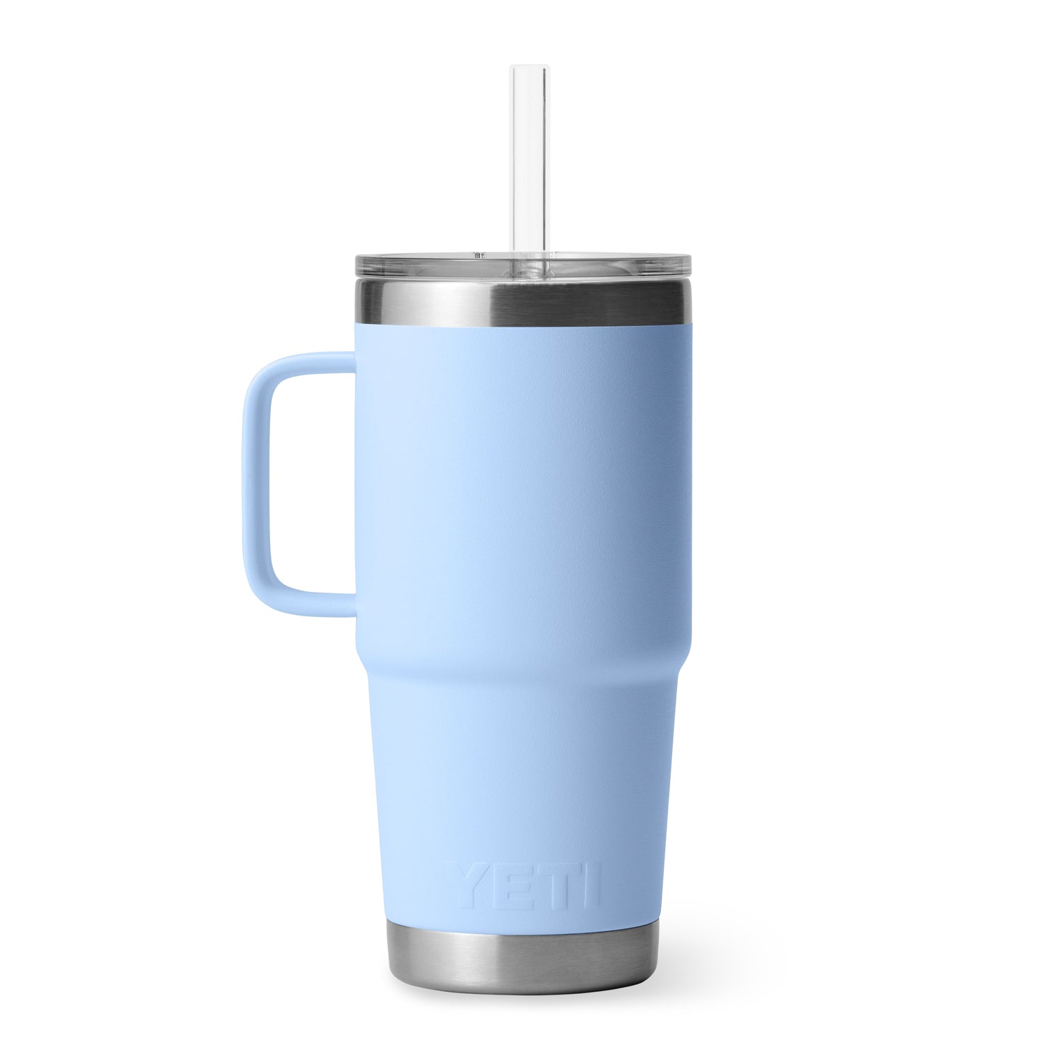 YETI - Tasse à paille Rambler 25 oz - Bleu ciel