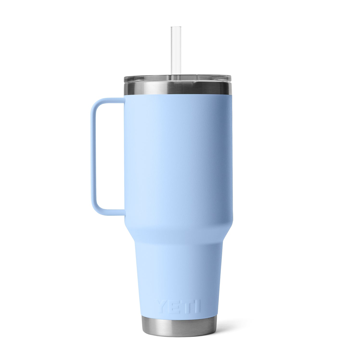 YETI - Tasse à paille Rambler 42 oz - Grand bleu ciel