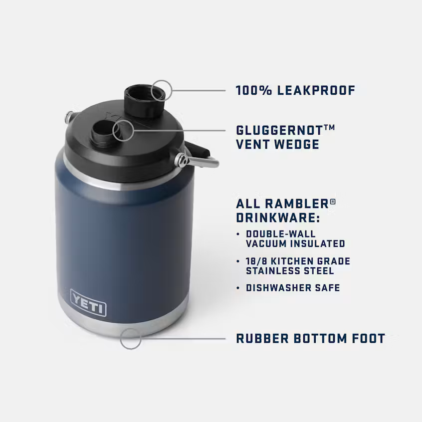 YETI - Rambler 1/2 G Jug 2.0 - Pace Purple