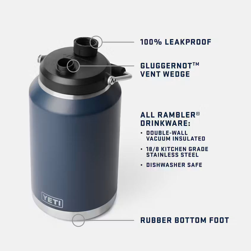 YETI - Rambler 1 G Jug 2.0 - Pace Purple