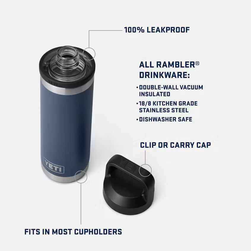 YETI - Rambler C Bottle Chug - Mist/Pink/Grasshopper