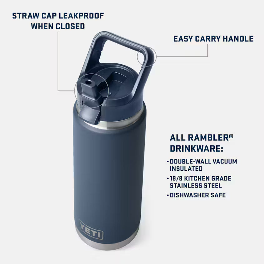 YETI - Rambler Straw Bottle - Ridgeline