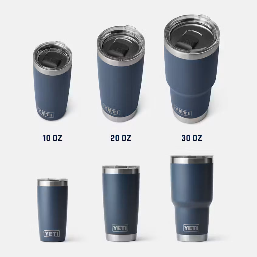 YETI - Rambler 10 oz Tumbler MS - Olive / King Crab Orange