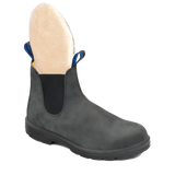 Blundstone #1478 Winter Thermal Classics: 100% wool fleece footbed for cozy comfort.