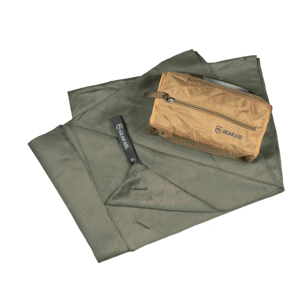 Gear Aid - Ultra Compact Microfiber Towel - XL OD Green