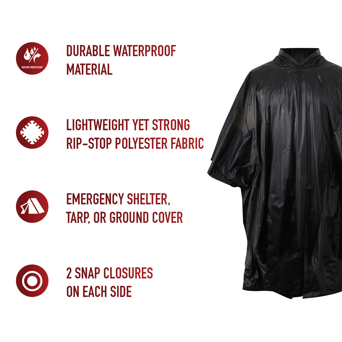 Rothco G.I. Type Rip-Stop Poncho