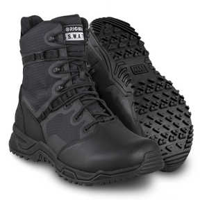 Alpha Fury 8" Polishable Toe - Side Zip - Waterproof: Superior performance and comfort.