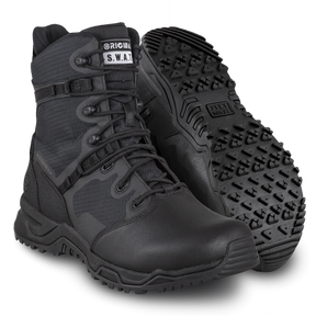 Waterproof Footwear: Durable PU upper, slip-resistant outsole.