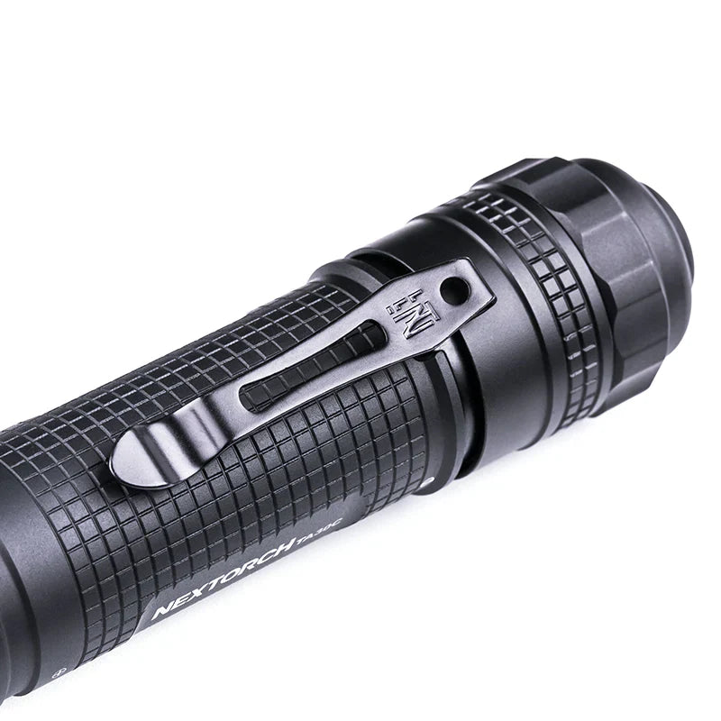 NexTorch - TA30C Tactical One-Step-Strobe Flashlight - 1600 Lumens