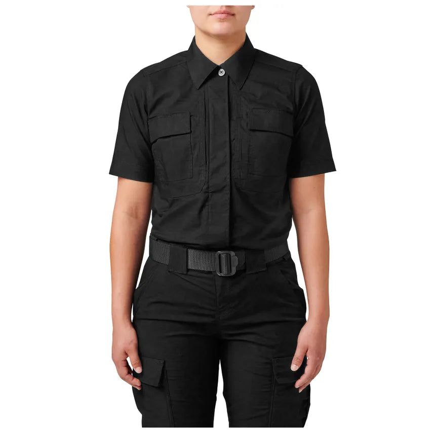 5.11 Tactical - Chemise à manches courtes Flex Tac TDU Rip Stop pour femme