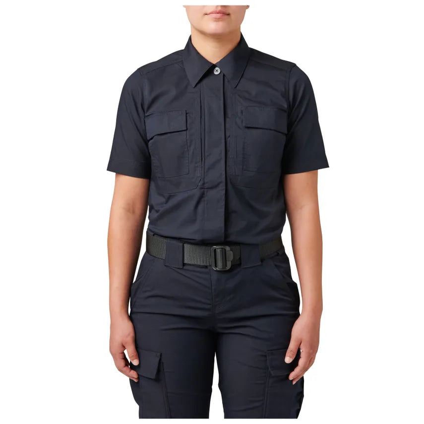 5.11 Tactical - Chemise à manches courtes Flex Tac TDU Rip Stop pour femme