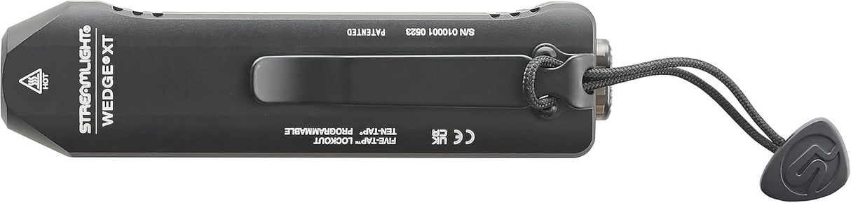 Streamlight - Wedge XT - Includes USB-C cord, pocket lanyard