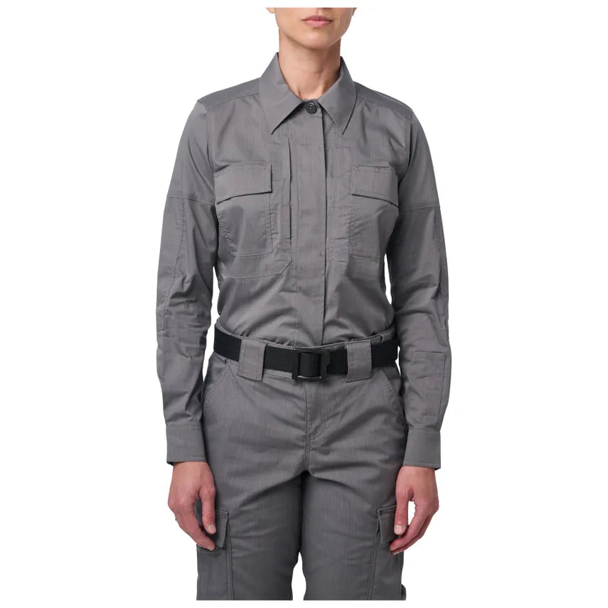 5.11 Tactical - Womens Flex Tac TDU Rip Stop Long Sleeve Shirt