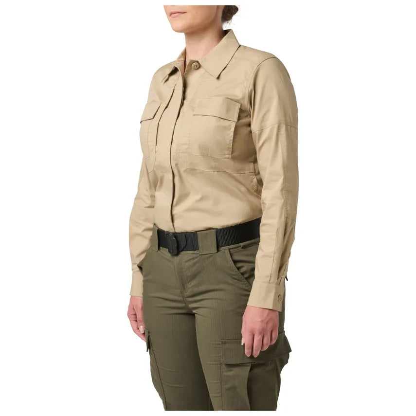 5.11 Tactical - Womens Flex Tac TDU Rip Stop Long Sleeve Shirt