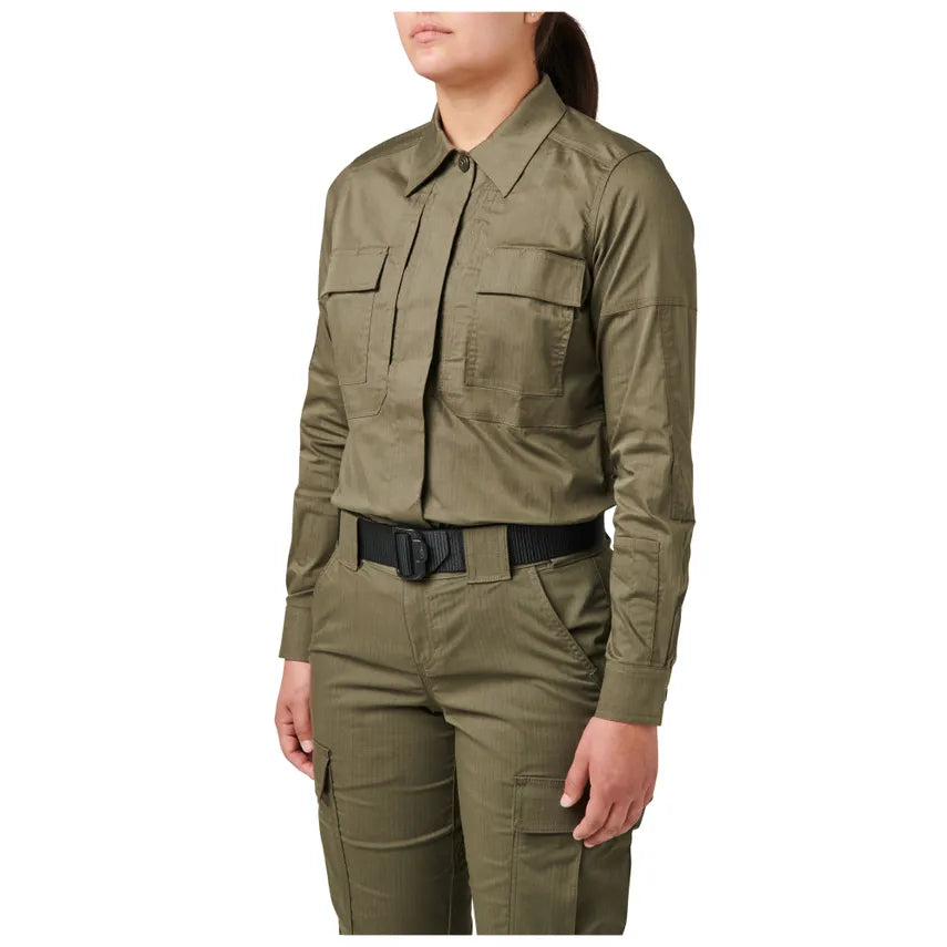 5.11 Tactical - Womens Flex Tac TDU Rip Stop Long Sleeve Shirt