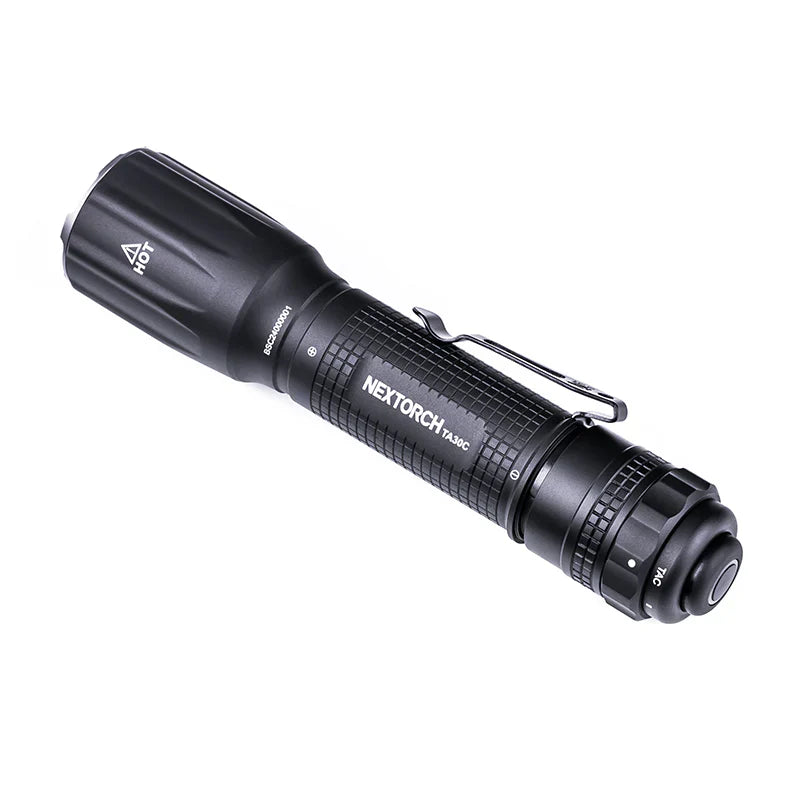 NexTorch - TA30C Tactical One-Step-Strobe Flashlight - 1600 Lumens