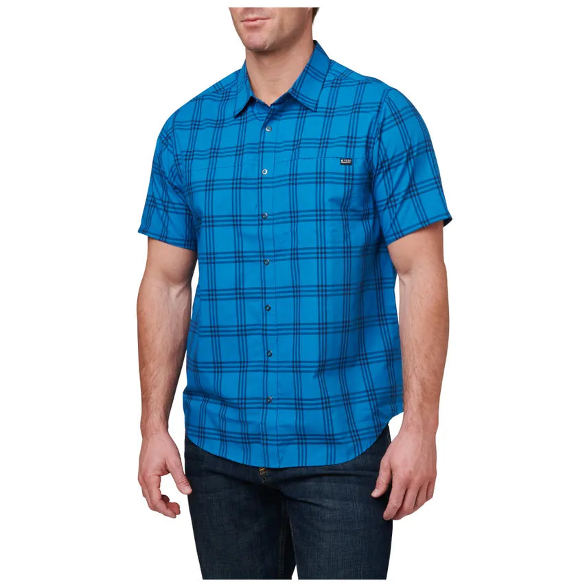 5.11 Wyatt Short Sleeve Plaid Shirt