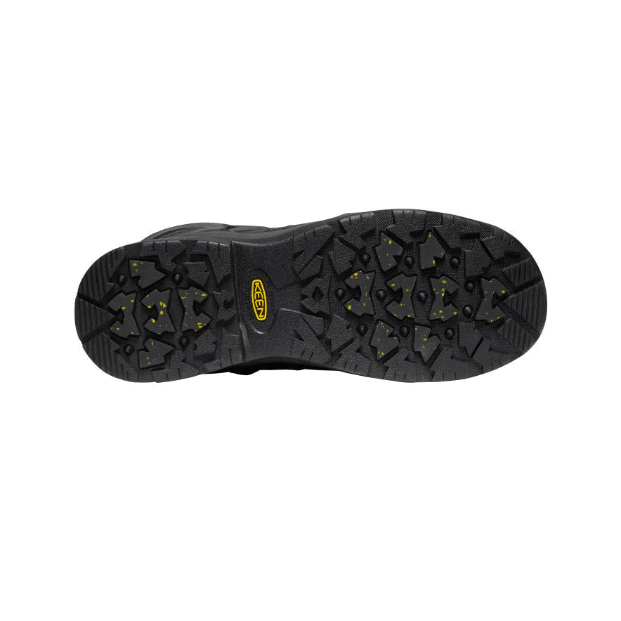 Keen CSA Oshawa+ 8" Waterproof - Carbon-fiber toe and puncture/electric shock-resistant (ESR) construction provide additional safety measures.