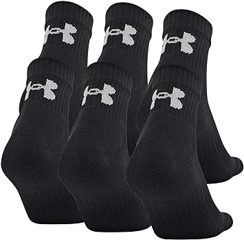 Under Armour Unisex Training Cotton Quarter Socks