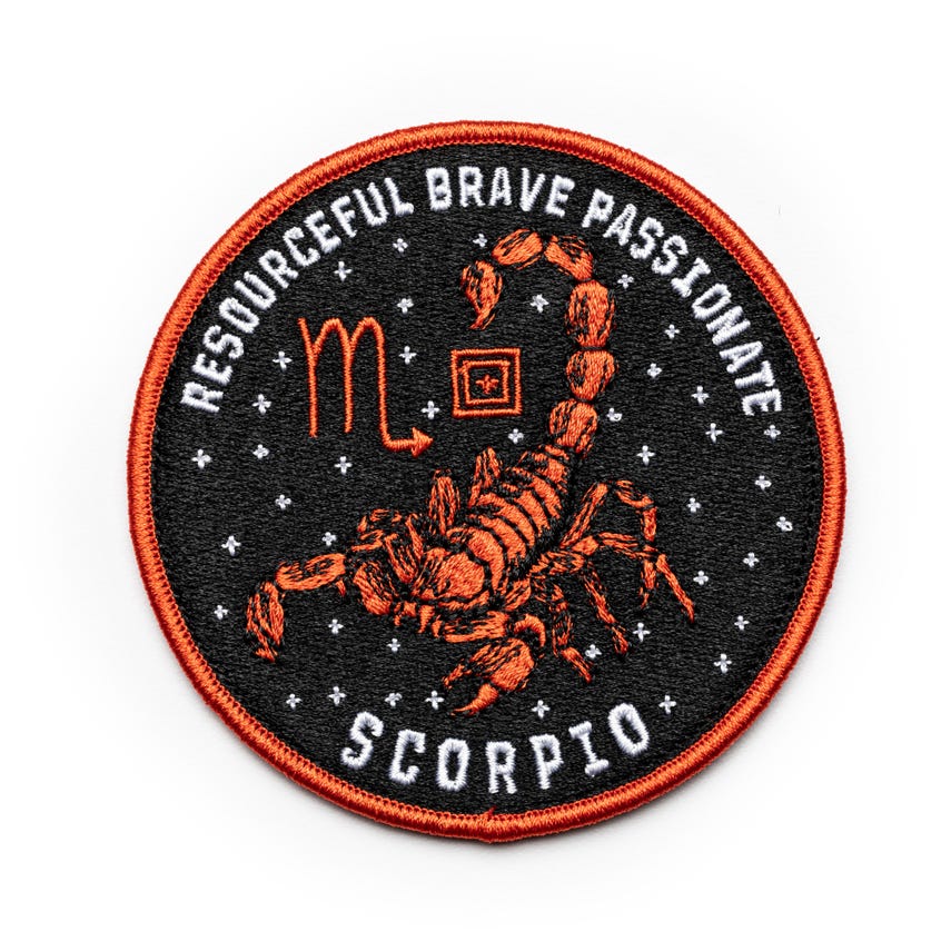 Scorpio Zodiac Patch