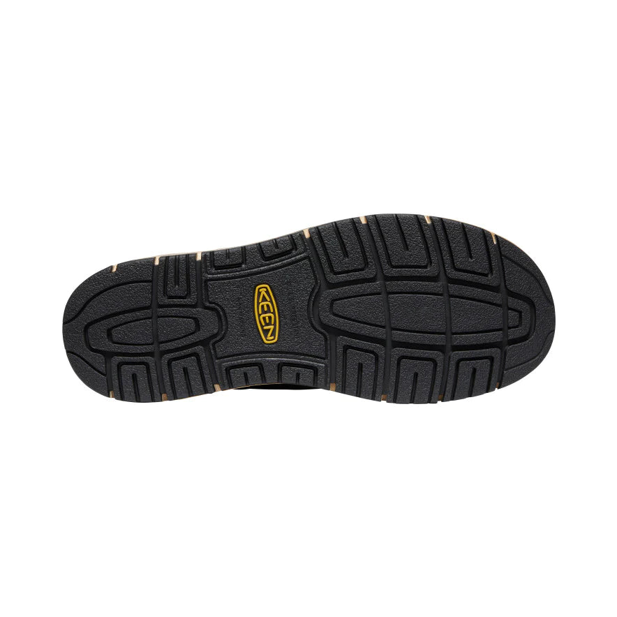 Keen Men's CSA San Jose 6" Waterproof - Shellback heel support for comfort and durability.