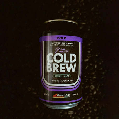 Sheepdog Brew Co - Bold Cold Brew Coffee, 355 ml/can