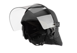BUSCH - Impact Riot Helmet AMR-1E w/ short rail, 3mm Visor & Standard Neck Protector