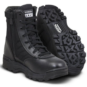 Classic 9" Women's Side Zip: Law enforcement boot for women.