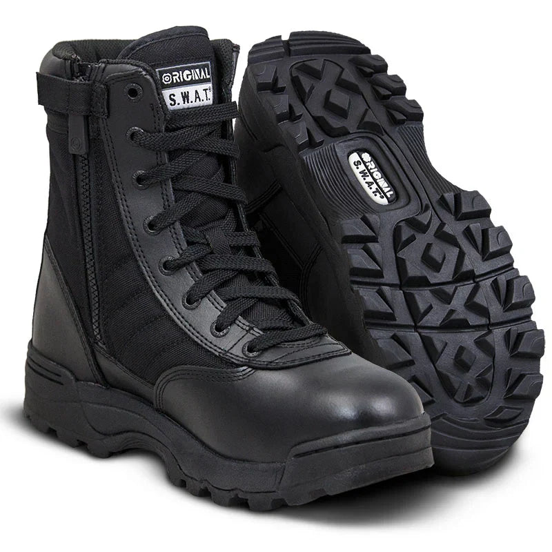 Medicine Hat Police | Original Swat - Classic 9" Side Zip Boots