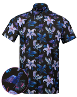 Retro Rifle - Cockatoo Button Down