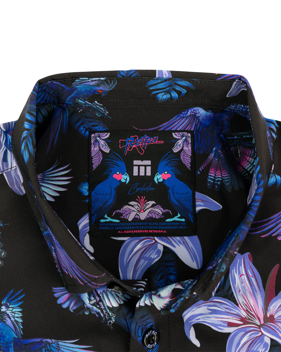 Retro Rifle - Cockatoo Button Down