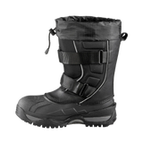 Baffin Eiger Boot: Full-grain leather, double-strap Velcro, Arctic™ Rubber shell, Polar Rubber® outsole, Thermaplush™, B-Tek™ Foam insulation, snowshoe compatible.