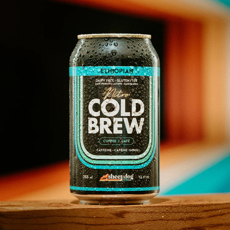 Sheepdog Brew Co Ethiopian Cold Brew Coffee, 355 ml/can Urban