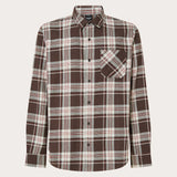 Oakley Podium Plaid Long Sleeve Flannel