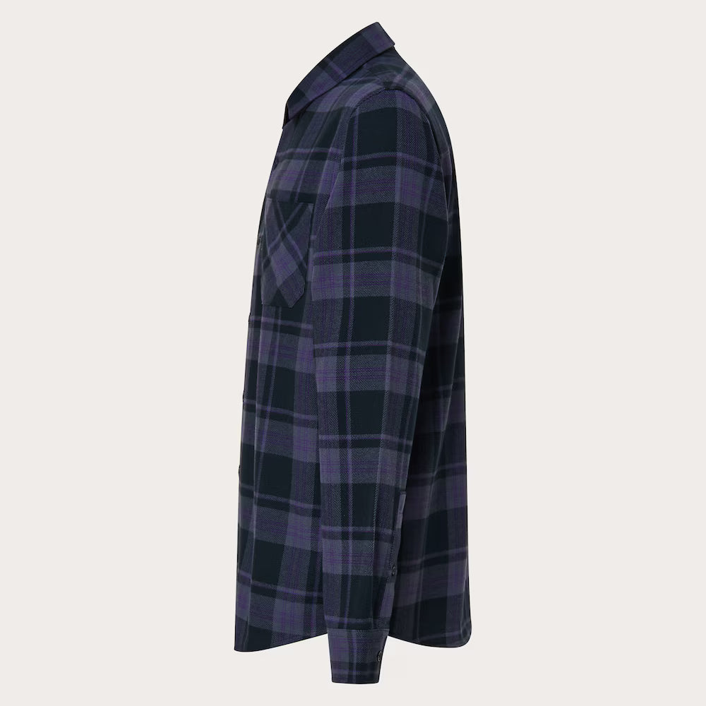 Oakley Podium Plaid Long Sleeve Flannel