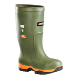 Baffin Ice Bear Safety Boot - TPU upper, composite safety toe, Polar Rubber® outsole, COF tested for traction, PU insulation, GelFlex midsole for shock absorption.