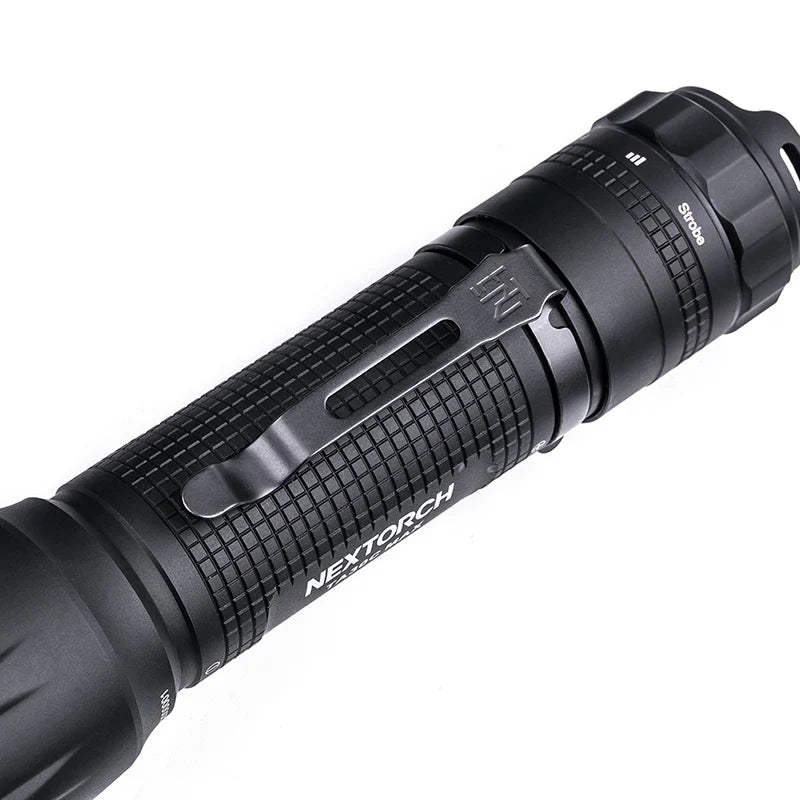 NexTorch - TA30C MAX One-Step Strobe Tactical Flashlight - 3000 Lumens