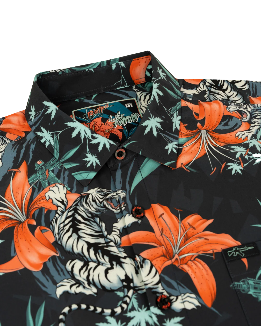 Retro Rifle - Lily Fang Button Down Shirt