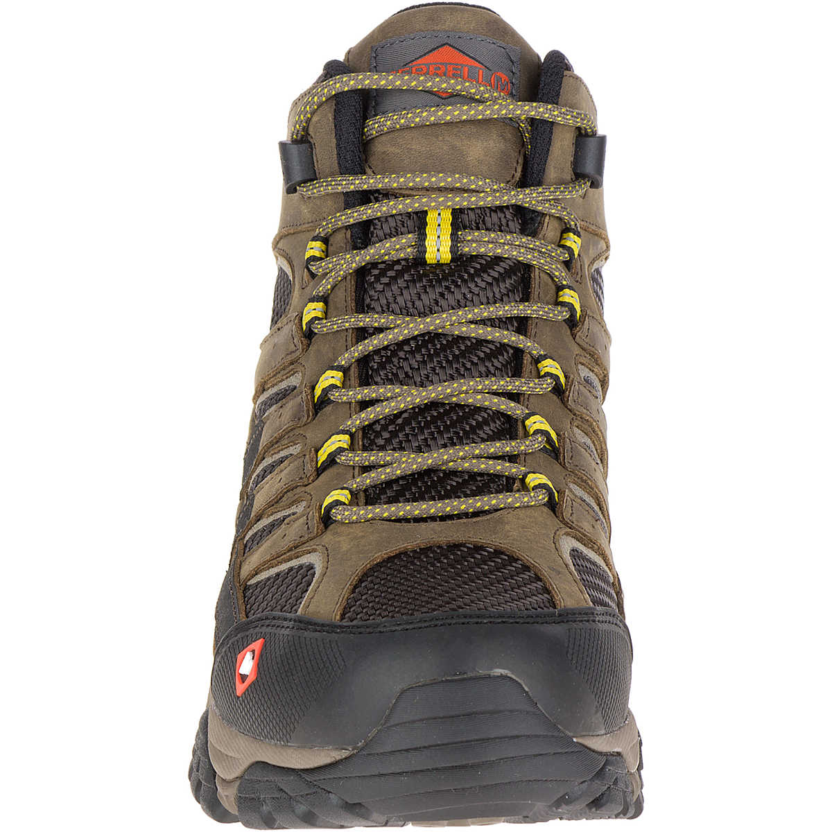 Men's moab 2 vent waterproof sale comp toe work shoe wide width