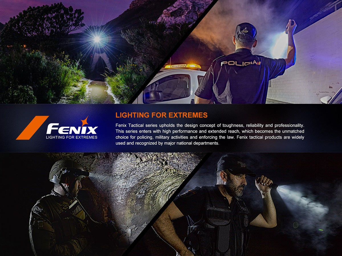 Fenix PD36R V2.0 Compact Rechargeable Tactical Flashlight