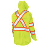 Tough Duck - Premium Ripstop Safety Rain Jacket